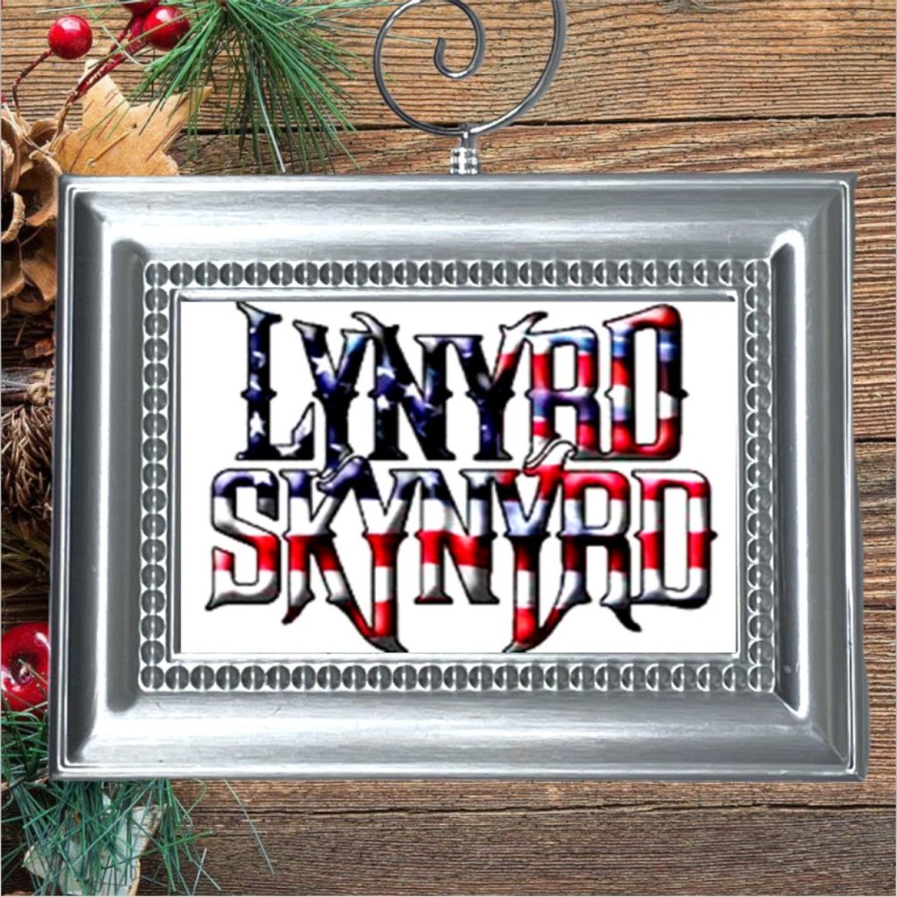 Lynyrd Skynyrd Rock Band Christmas‎ Tree Ornament
